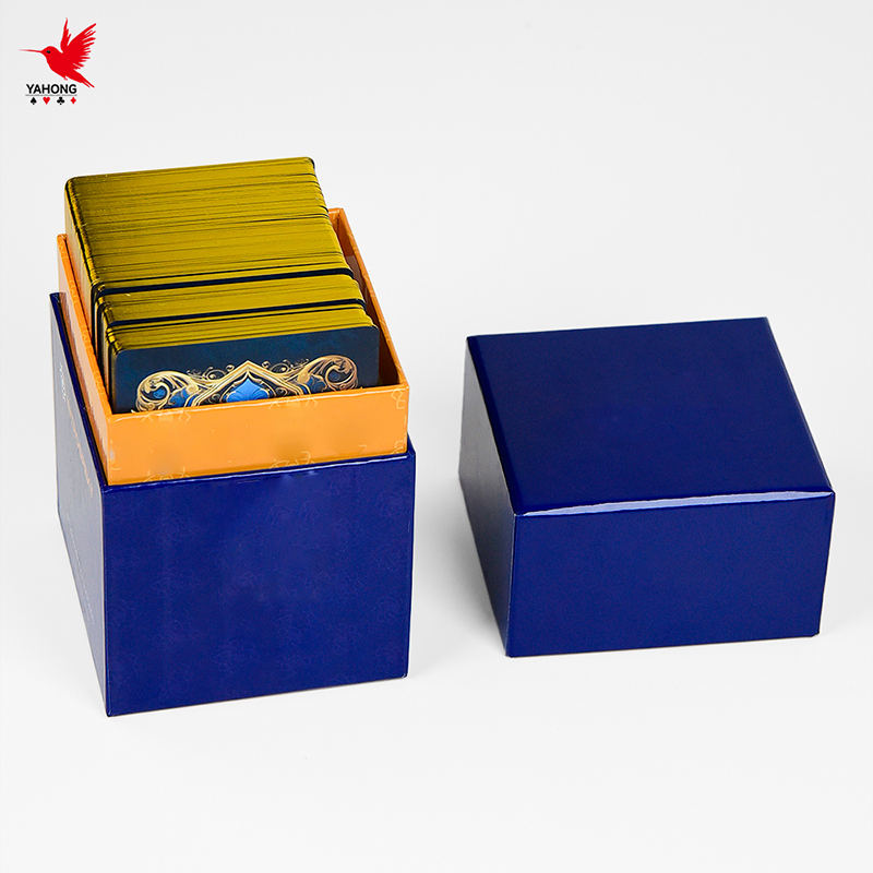 Колоды Таро Оракула с принтом на заказ, игральные карты, персонализированные пластиковые карты Таро с индивидуальным логотипом