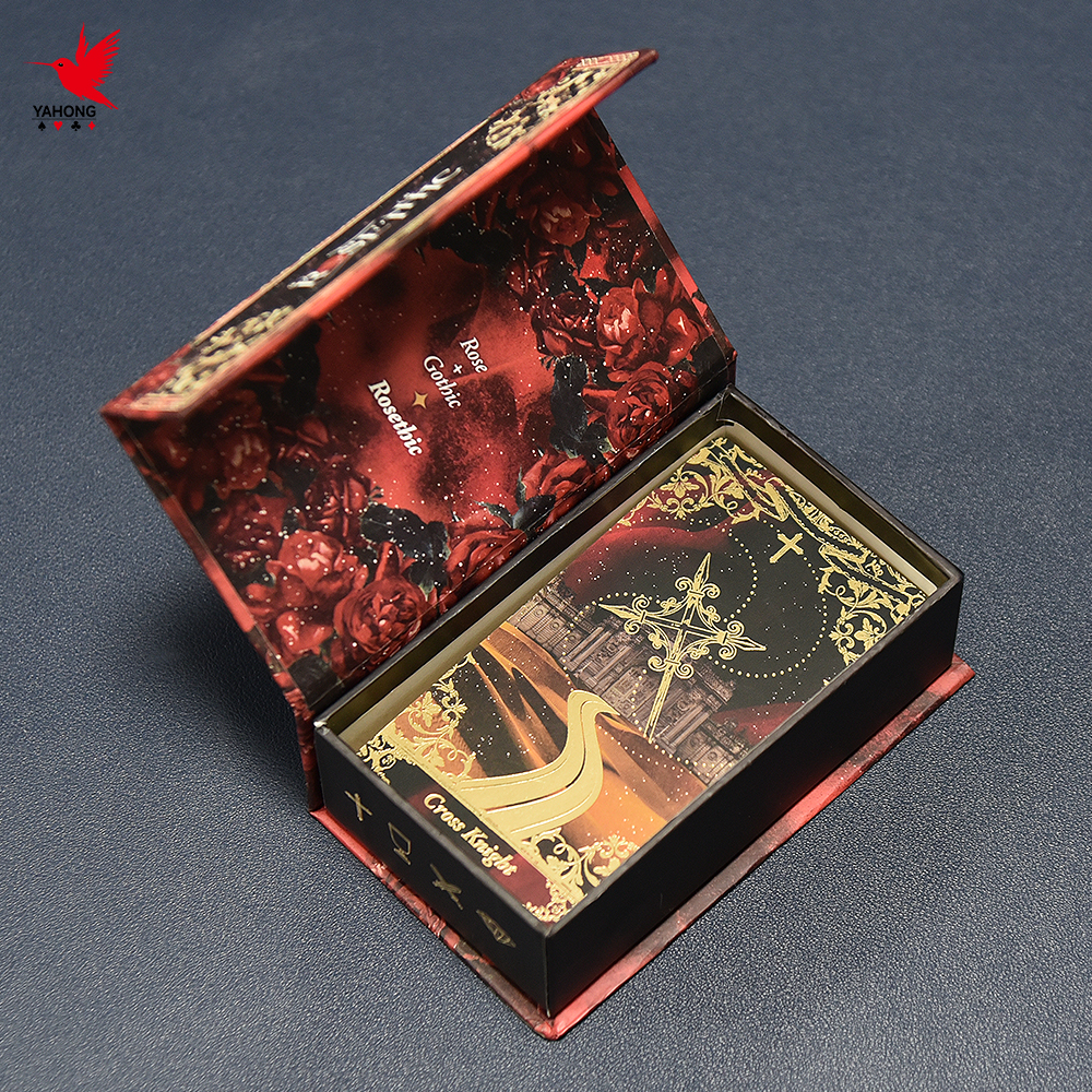 Высококачественные карты Таро на заказ, экологически чистые, прочные игральные карты с полноцветной печатью на картоне, глянцевая матовая отделка